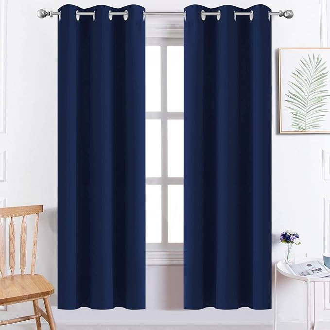Yakamok Blackout Curtains Room Darkening Thermal Insulated by Yakamok