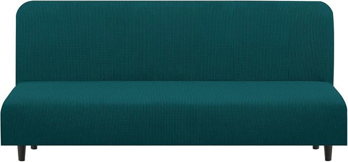U-NICE HOME Stretch Futon Cover Armless Bed Slipcover by U-NICEHOME