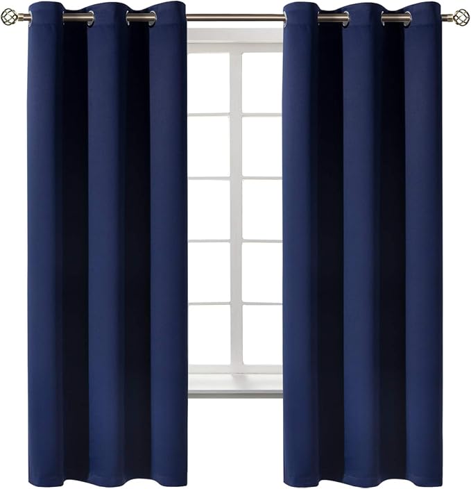 BGment Blackout Curtains for Bedroom 63 Inches Long by BGment