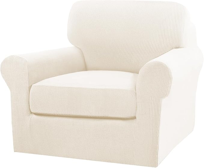 Turquoize 2 Piece Chair Covers Armchair Slipcovers by Turquoize
