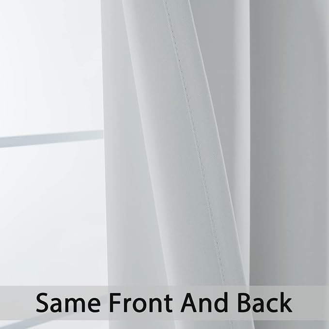Yakamok Room Darking Curtains for Bedroom, Light Blocking Drapes Room Darkening - Image 3