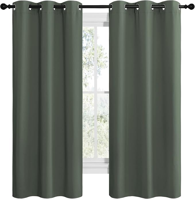 NICETOWN Blackout Curtain Panels, Home Decoration Thermal Insulated Solid - Image 2