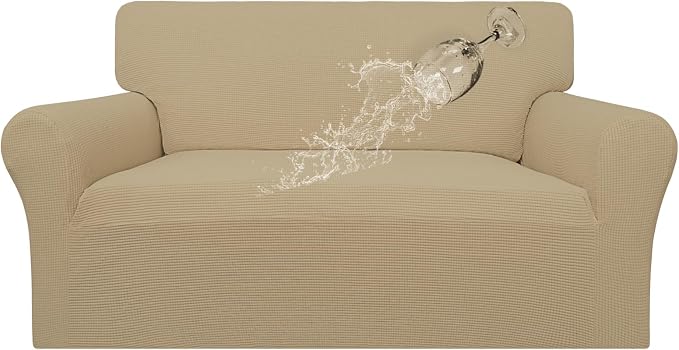 Easy-Going 100% Waterproof Oversized Loveseat Couch Cover, Dual Waterproof Sofa by Easy-Going