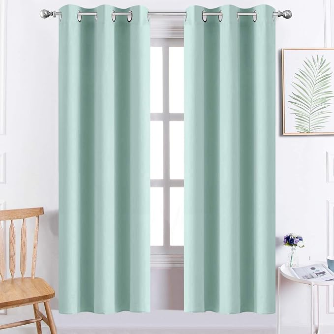Yakamok Room Darkening Drapes Blackout Curtains Thermal Insulated Grommet by Yakamok