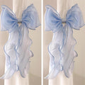 2 Pack French Silky Bow Curtain Tiebacks, Elegant Lace Ribbon by Unknown