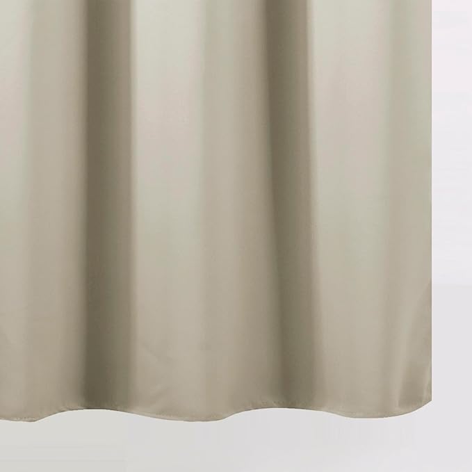 LEMOMO Blackout Curtains 52 x 90 Inch Long Light Beige Curtains Set of 2 Panels - Image 8