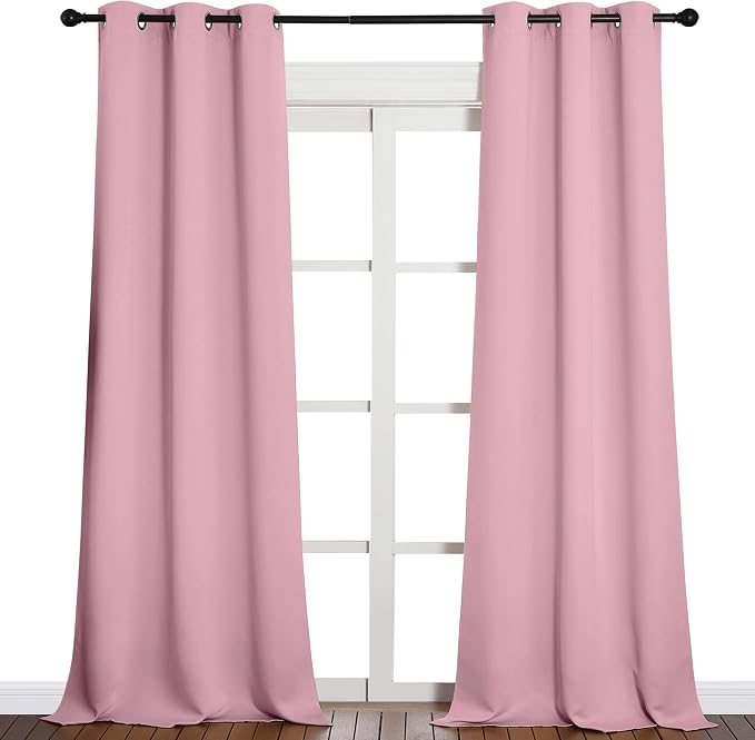 NICETOWN Patio Glass Door Blackout Curtains - Image 2