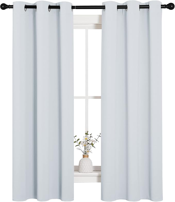 NICETOWN Room Darkening Draperies Curtains Panels, Window Treatment Thermal by NICETOWN