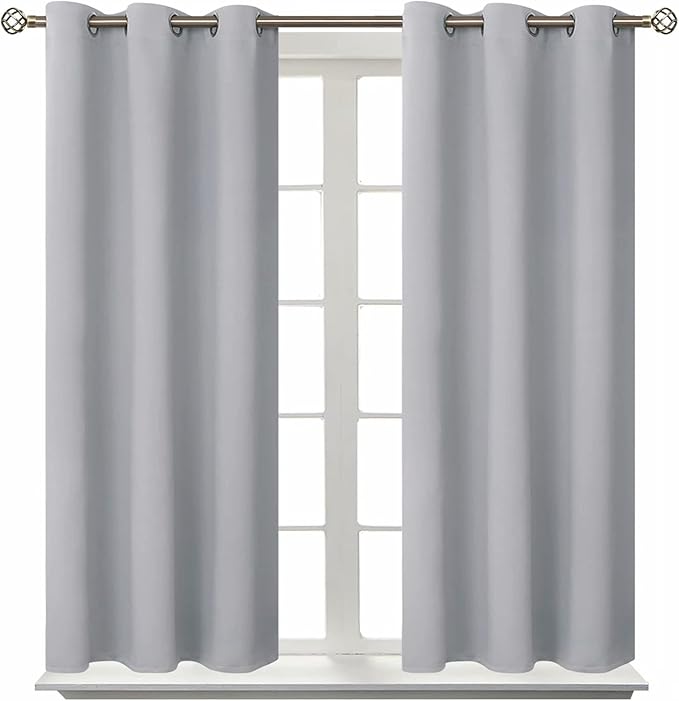 BGment Room Darkening Curtains 54 Inches Long by BGment