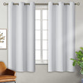 BGment Room Darkening Curtains 63 Inches Long by BGment