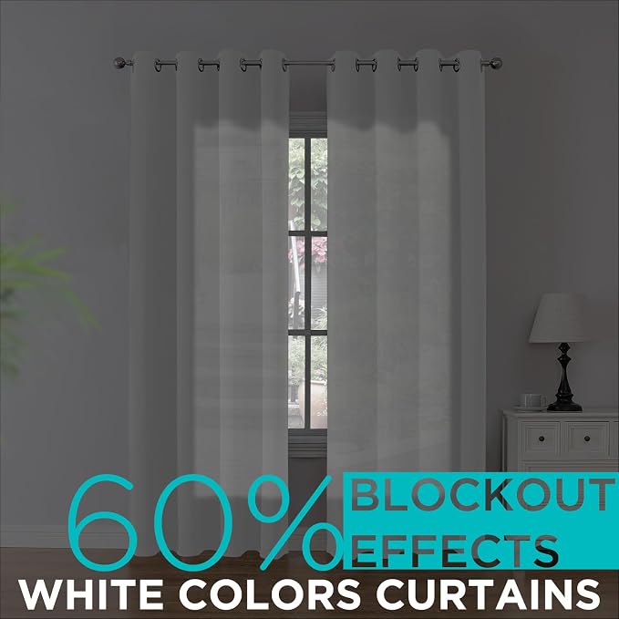 Joydeco Blackout Curtains 95 Inch Length 2 Panels Set, Thermal Insulated - Image 5