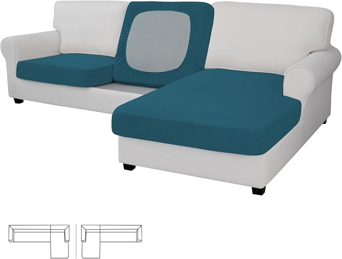 Easy-Going Stretch 3 Pieces Couch Cushion Covers by Easy-Going