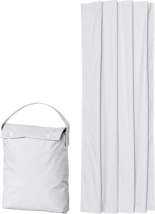Amazon Basics Portable Room Darkening Light Blocking Blackout Curtain Shade by AmazonBasics