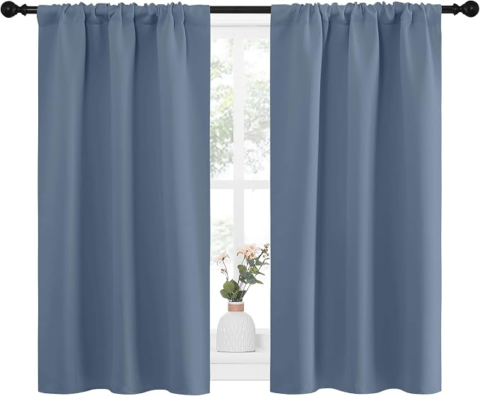 NICETOWN RV Blackout Curtains for Camper Windows, Short Blackout Curtains & - Image 2