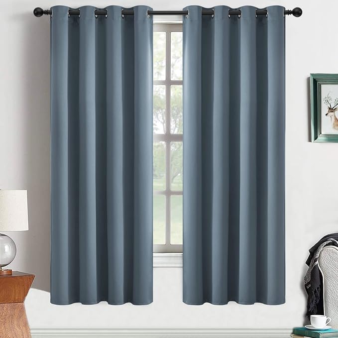 Yakamok Light Blocking Room Darkening Thermal Curtain Panels Blackout Curtains by Yakamok