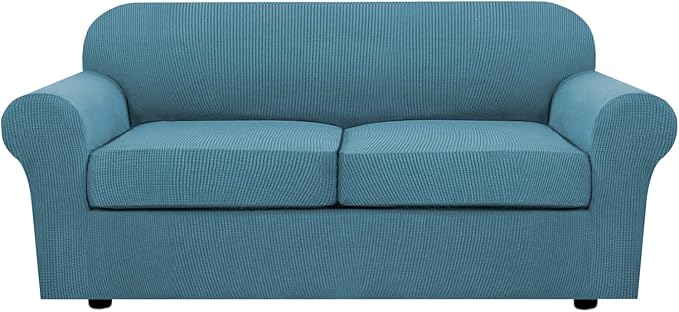 H.VERSAILTEX 3 Piece Stretch Sofa Covers by HVERSAILTEX