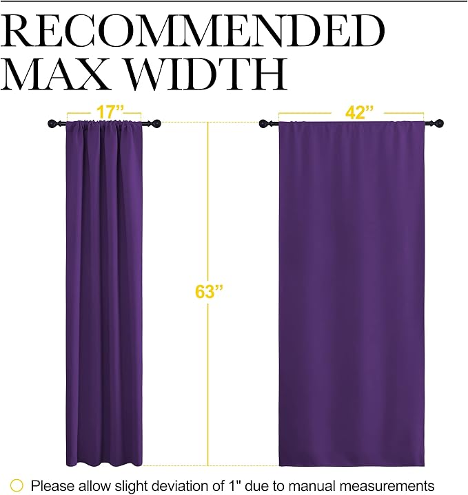 NICETOWN Blackout Curtains for Living Room - Image 7