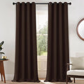 Yakamok Blackout Curtains for Bedroom 2 Panels Set 108 Inch Length Thermal by Yakamok