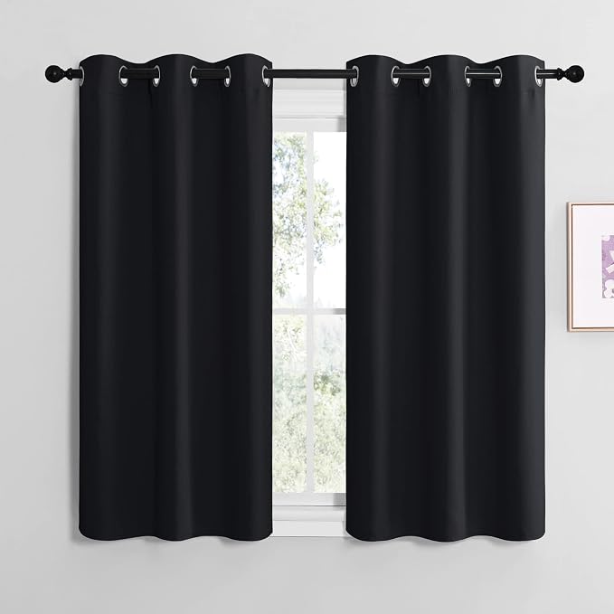 NICETOWN Blackout Draperies Window Curtain Panels, Autumn/Winter Thermal by NICETOWN