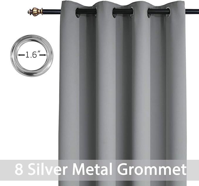 Yakamok 36 Inch Curtains Blackout Window Curtains - Image 2