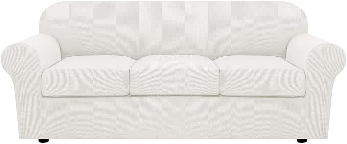 H.VERSAILTEX 4 Piece Stretch Sofa Covers by HVERSAILTEX