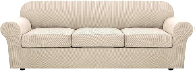 H.VERSAILTEX 4 Piece Stretch Sofa Covers by HVERSAILTEX