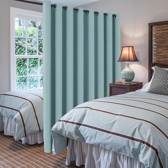 H.VERSAILTEX Blackout Patio Curtains 100 x 96 Inches - Image 2