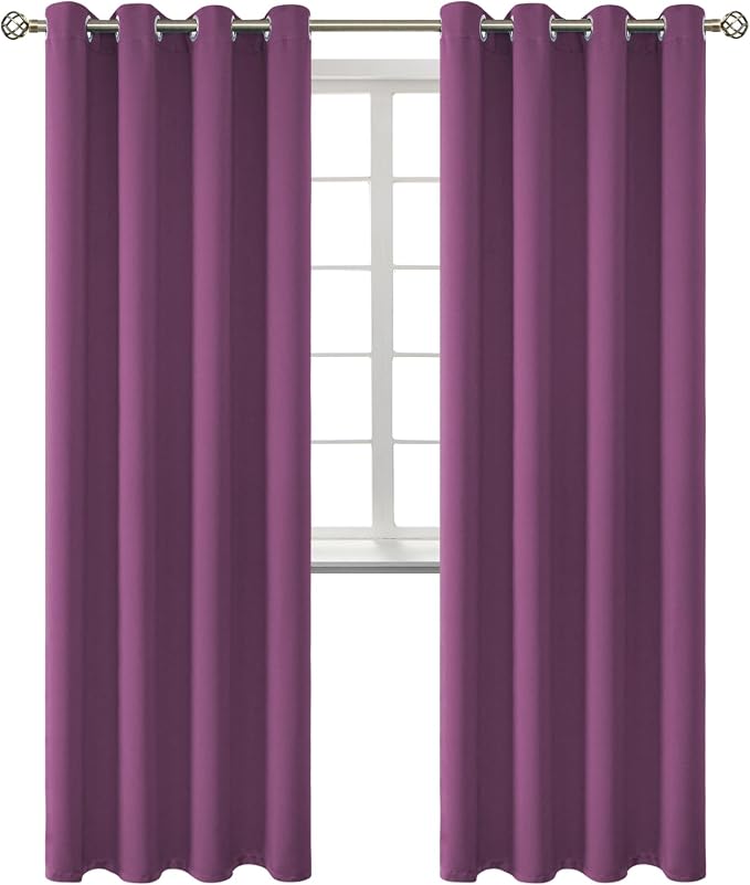 BGment Room Darkening Curtains 84 Inches Long by BGment