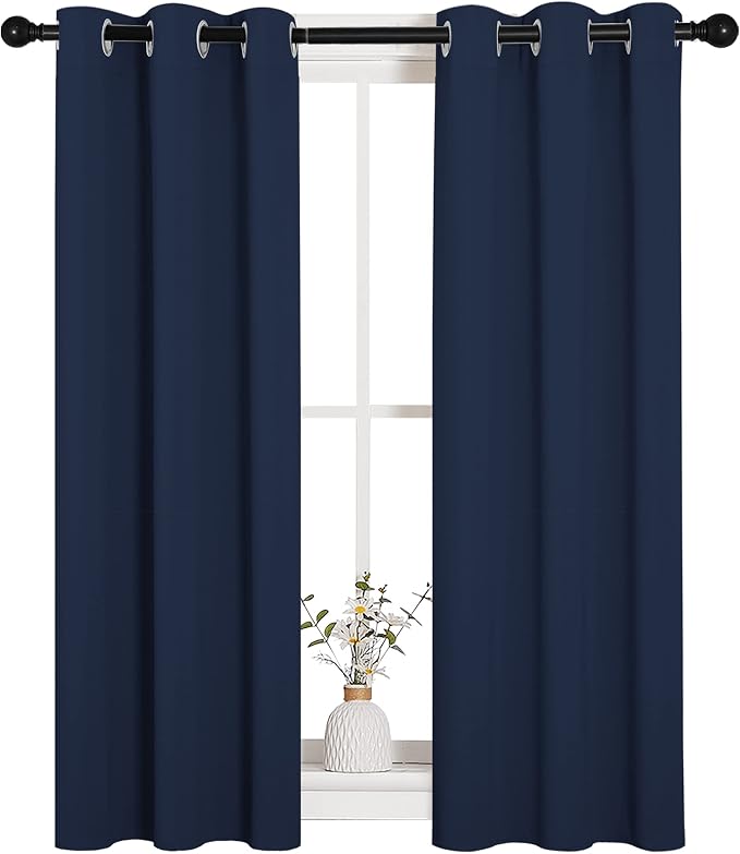 NICETOWN Blackout Draperies Curtains, All Season Thermal Insulated Solid - Image 2