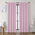 Simplebrand Ava Pink Blackout Curtains by Simplebrand