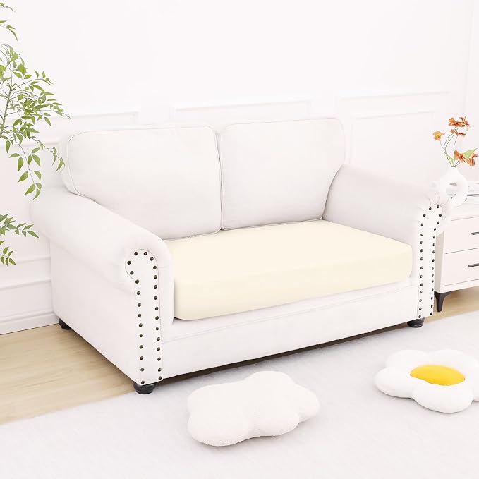 Smiry Printed Couch Cushion Covers, Stretch Soft Couch Covers - Image 5