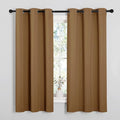 NICETOWN Sleek Blackout Curtains 63 inches Length by NICETOWN