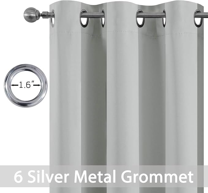 Yakamok Soft and Smooth Blackout Curtains - Image 3