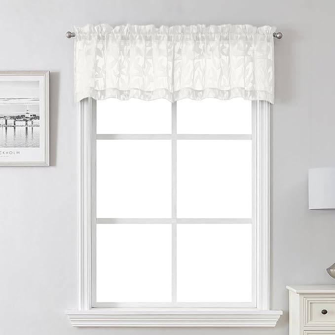 Lecloud Leia Ivory Sheer Valances by Lecloud