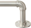 Zeerobee Curtain Rods for Windows 144 to 168, 1 Inch Industrial Wrap Around by zeerobee