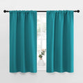 NICETOWN Peacock Blue Blackout Curtains Panels by NICETOWN