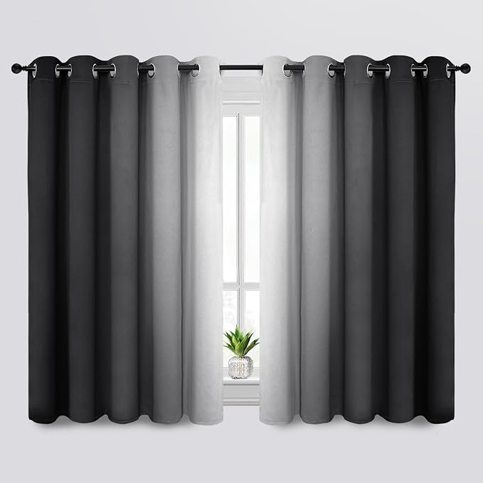 SimpleHome Ombre Room Darkening Curtains by SimpleHome