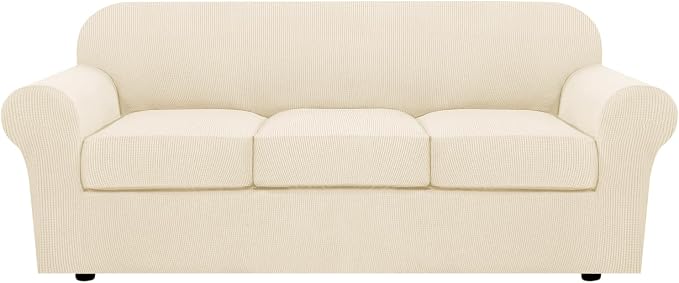 H.VERSAILTEX 4 Piece Stretch Sofa Covers by HVERSAILTEX