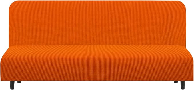 U-NICE HOME Stretch Futon Cover Armless Bed Slipcover by U-NICEHOME