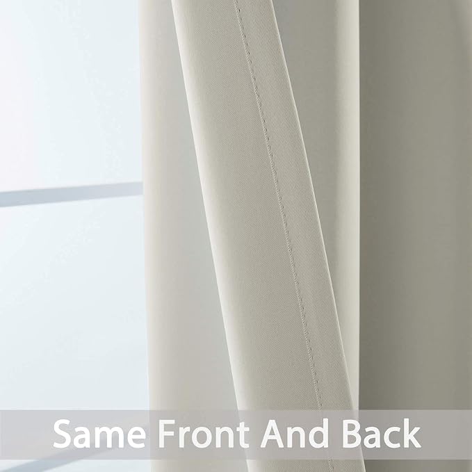 Yakamok Blackout Curtains Room Darkening Thermal Insulated Window Panels - Image 5