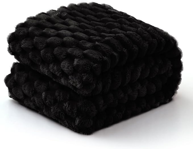 EXQ Home Fleece Throw Blanket for Couch and Bed, 3D Imitation Large Turtle - Image 2