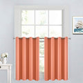 Yakamok 36 Inch Short Blackout Curtains Panels by Yakamok