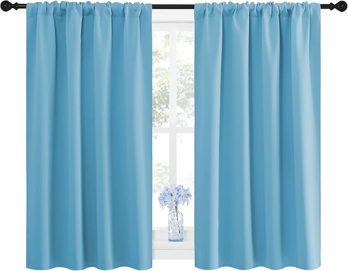 NICETOWN Kitchen Window Blackout Curtain Panels - Image 2