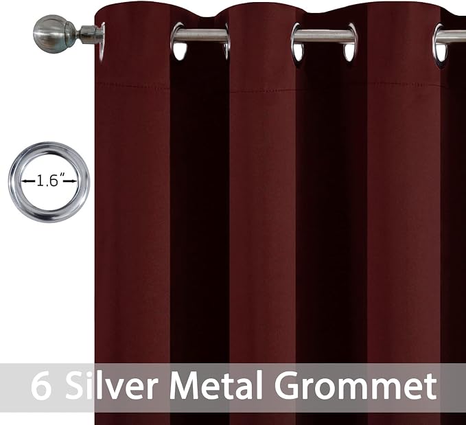 Yakamok Thermal Insulated Blackout Curtains - Image 2