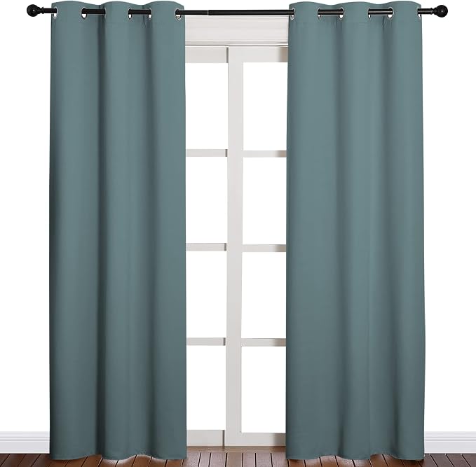 NICETOWN Modern Blackout Curtains Noise Reducing, Thermal Insulated and Privacy - Image 2