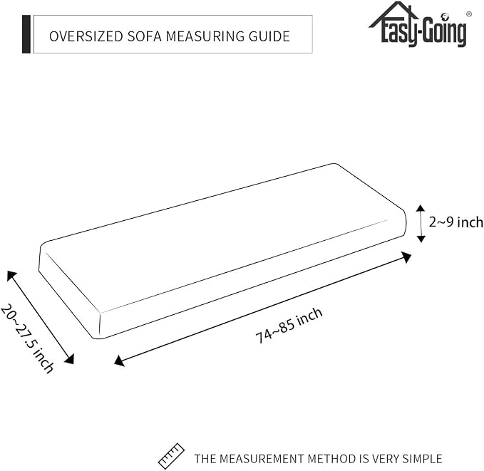Easy-Going Stretch Cushion CoverSofa Cushion Furniture Protector Sofa Seat Sofa - Image 7