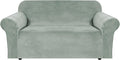H.VERSAILTEX Stretch Velvet Loveseat Covers by HVERSAILTEX
