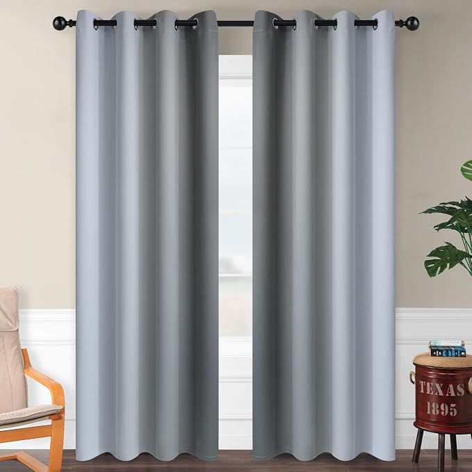 SimpleHome Ombre Room Darkening Curtains - Image 2