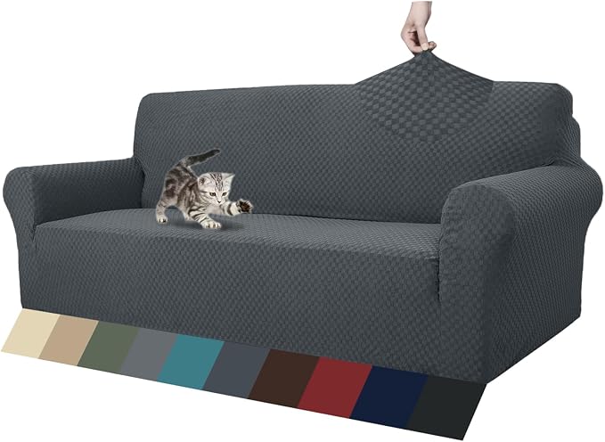 ZNSAYOTX 1 Piece Jacquard Couch Covers by ZNSAYOTX