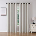 Joydeco Blackout Curtains 90 Inch Length 2 Panels Set, Thermal Insulated Long by JOYDECO